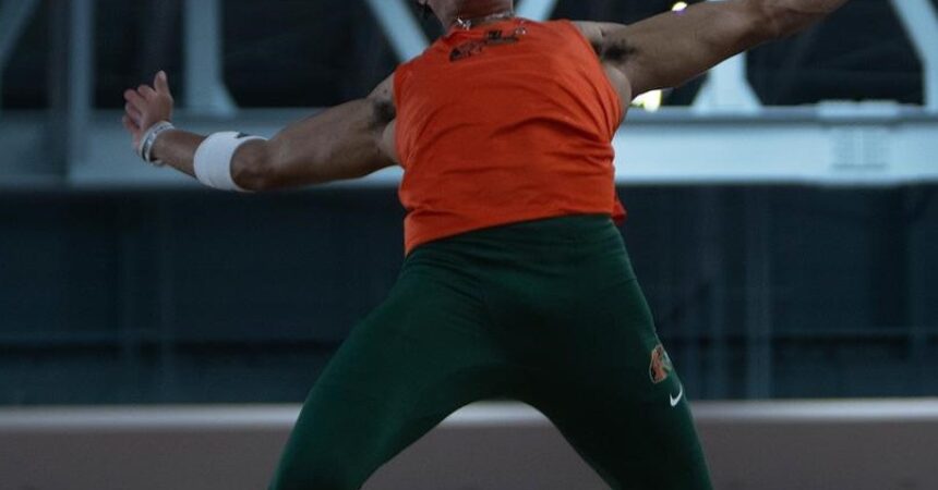 Hurdler clocking impressive finishes for FAMU