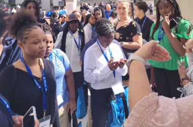 Teenagers see career options on display at the Capitol